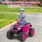 Red 24V Electric Ride-On ATV for Kids with Wireless Connection, 3-8 Years Old